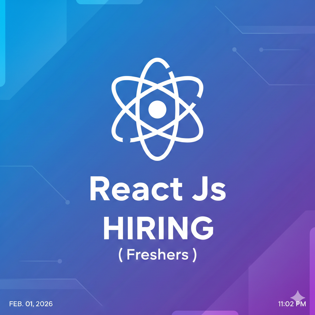 HR Emails for Job Seekers for the role of React JS